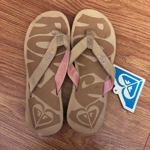 NEW Tan Roxy Sandals